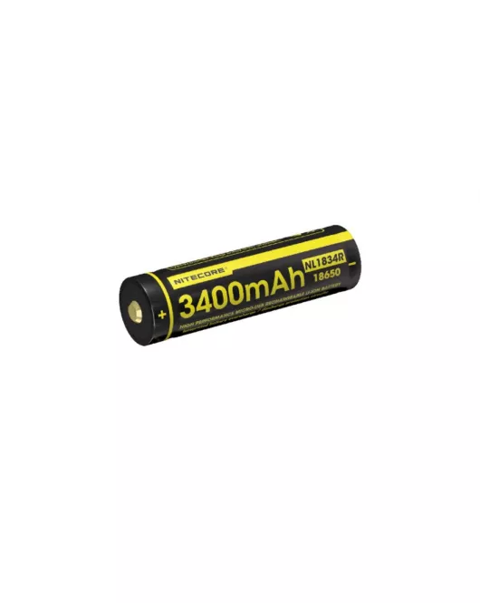 Nitecore NL1834R 3400mAh USB Rechargeable 18650 Battery