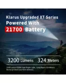 Klarus XT21C 3200 Lumens