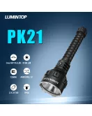 Lumintop PK21 8100 Lumens with 2x 21700 Button Top Batteries