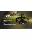 Nitecore HC60 V2 USB-C Rechargeable Headlamp 1200 Lumens