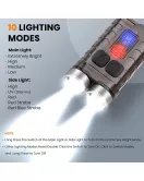 Model V3 EDC Multi-Functional Keychain Flashlight 900 Lumens