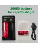 Vapcell K54 26650 15A 5400mAh Flat Top Rechargeable Battery