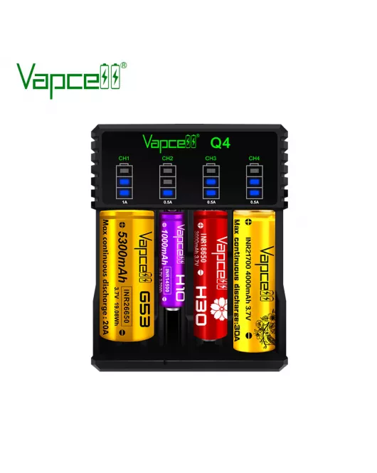 Vapcell Q4 Battery Charger