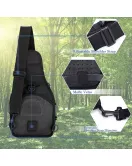 EDC Shoulder Chest Backpack Single Shoulder Strap (Desert Digital)