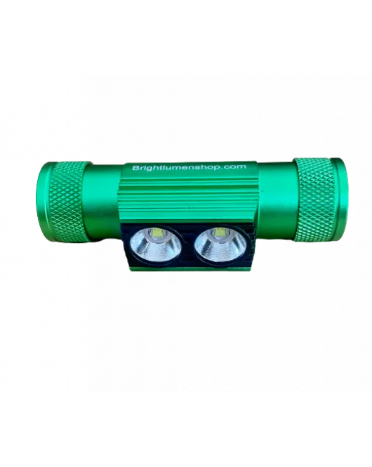 Headlamp Kit with Rechargeable Battery 2000 Lumens (Green)