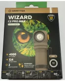 Armytek Wizard C2 Pro Max Magnet USB Cree XHP70.2 with Battery 4000 Lumens (Sand)