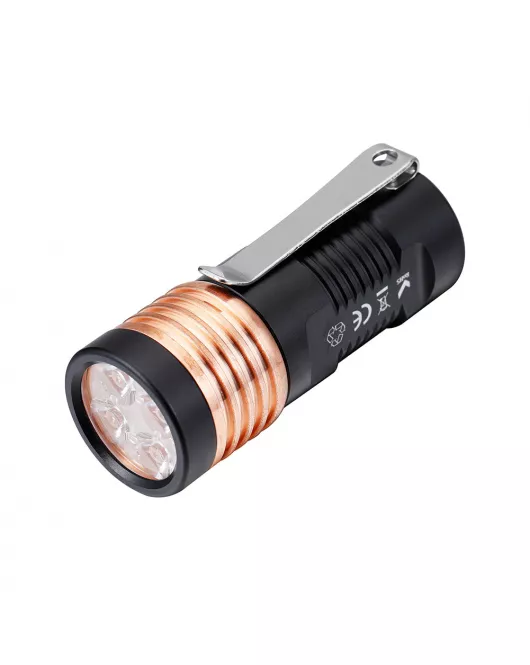 Manker E14 III Pocket Flood Beam LED Flashlight with Battery 4000 Lumens