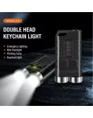 Model V3 EDC Multi-Functional Keychain Flashlight 900 Lumens